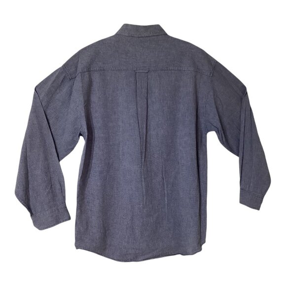 Vintage Warner Bros. Studios Looney Tunes Embroidered Button Up Men's Size Large - Picture 2 of 8